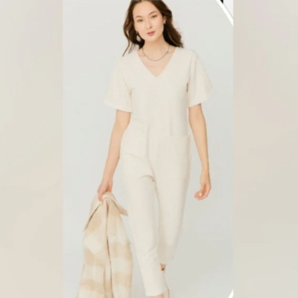 Smash + Tess Aria Romper Winter Cream L